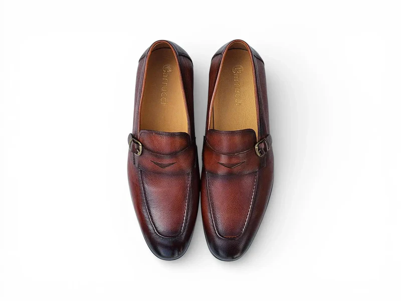 Buckle Loafer w Gator Embossed Leather — Carrucci | MerChant display picture 1