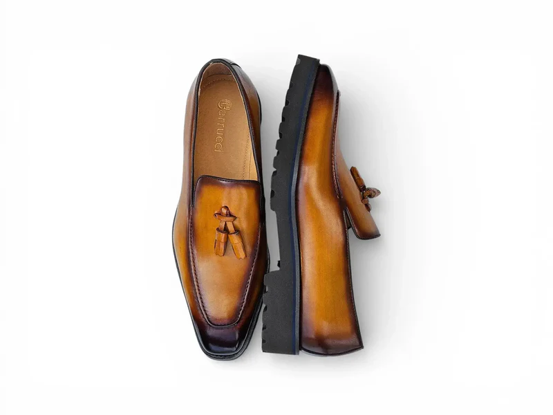 Buckle Loafer w Gator Embossed Leather — Carrucci | MerChant display picture 1